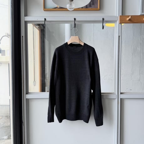 COMOLI　8G クルーネックニット