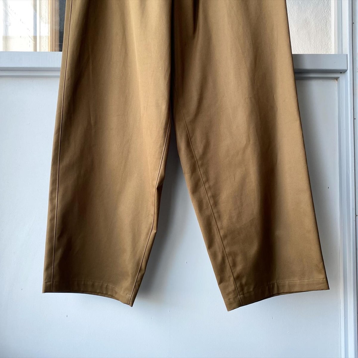 Steinページ ssstein シュタイン】 LONG WIDE TROUSERS / GREY KHAKI