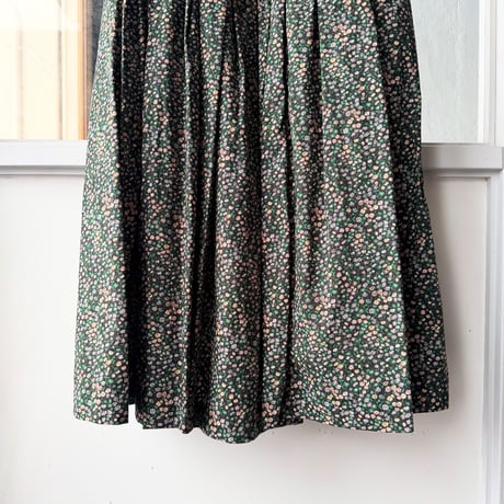 YAECA　[WOMENS] CANVAS DESIGN　ギャザースカート (MARGUERITE)