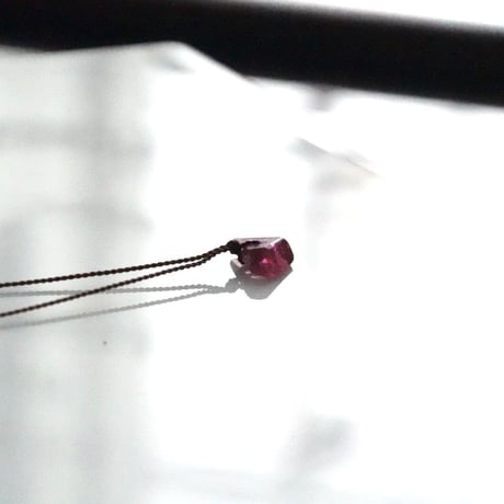 Margaret Solow　Geometric  Necklace    Tourmaline