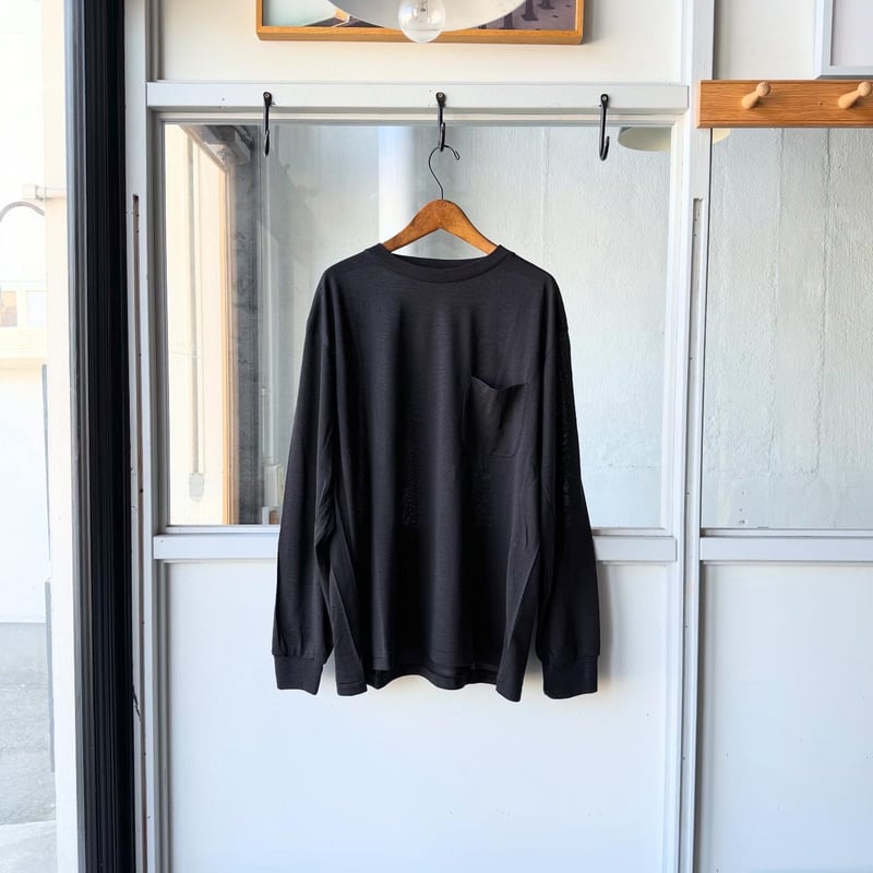 COMOLI サマーウール 長袖Tシャツ | Less Higashikawa COMOLI サマーウール 長袖Tシャツ | Less Higashikawa