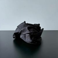 COMOLI　シルクドット スカーフ