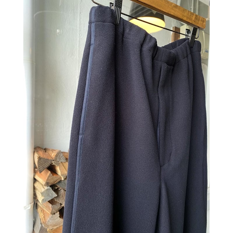 ssstein FLEECE WIDE EASY TROUSERS - ST.430