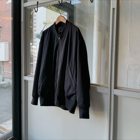 COMOLI　ウールニット ジップブルゾン