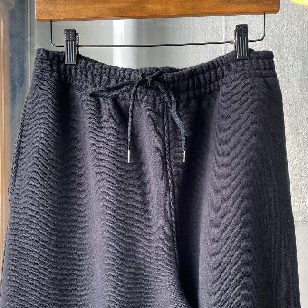 AURALEE HEAVY BD SWEAT P/O PANTS 上下セット黒5
