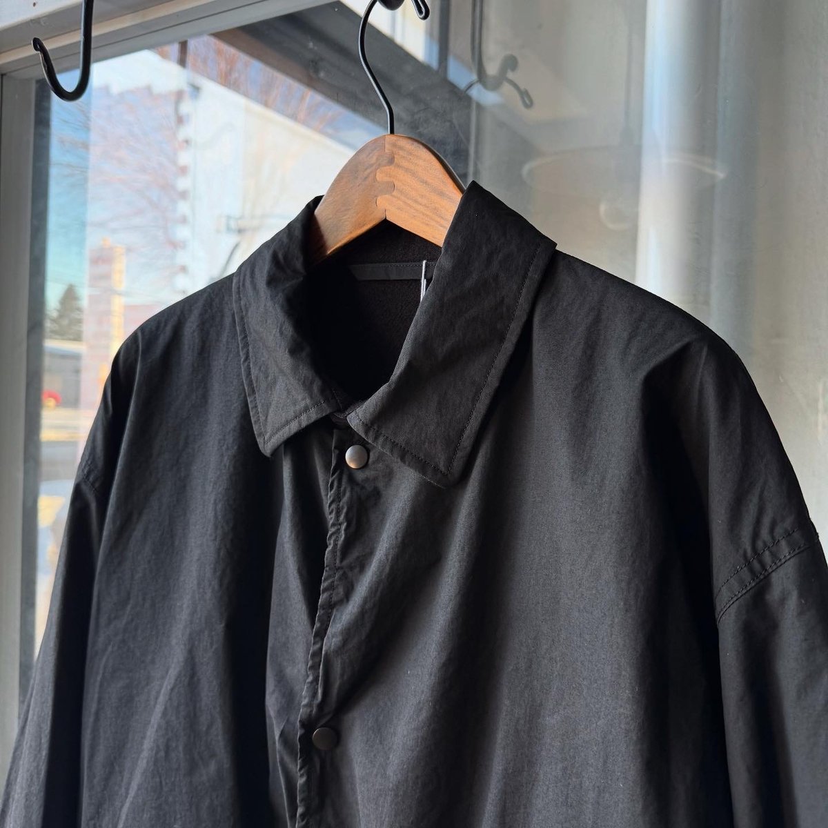 【新品】24AW COMOLI コットンナイロンコーチジャケット COMOLI (コモリ) コットンナイロン コーチジャケット