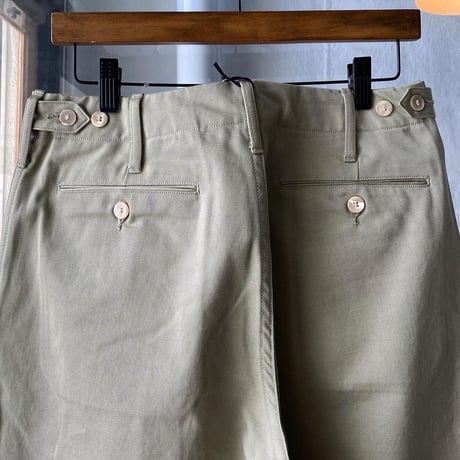 AURALEE   WASHED FINX LIGHT CHINO PANTS  A21SP01FC  (mens)