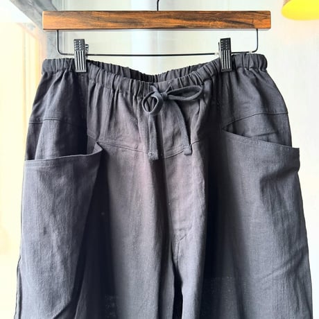 COMOLI　オックス ドローストリングパンツ