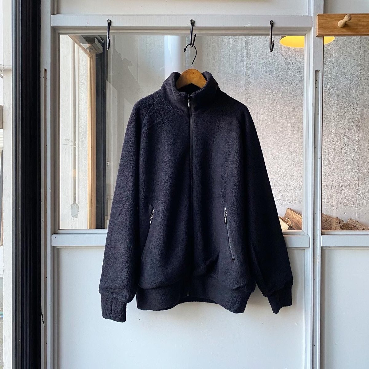 22AW COMOLI (コモリ) ウールフリース トラックジャケット 3