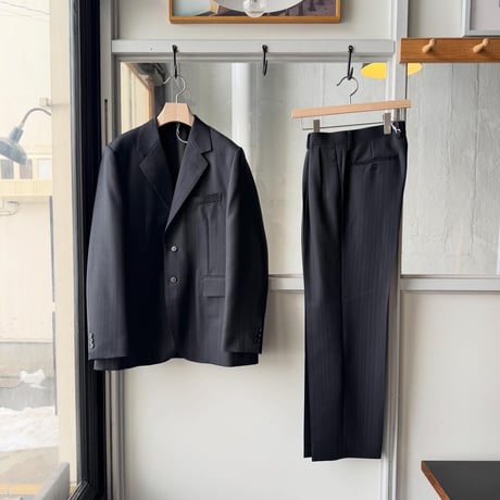 AURALEE　BLUEFACED WOOL JACKET