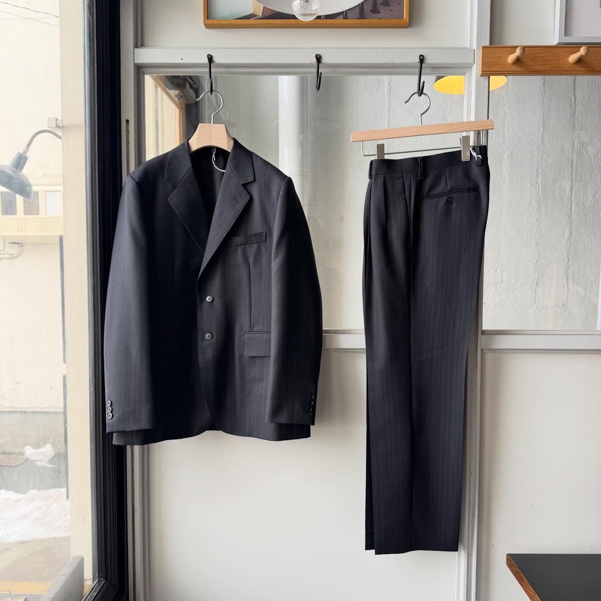 AURALEE BLUEFACED WOOL JACKET | Less Higashikawa