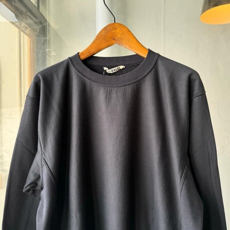 AURALEE　ELASTIC HIGH GAUGE SWEAT P/O