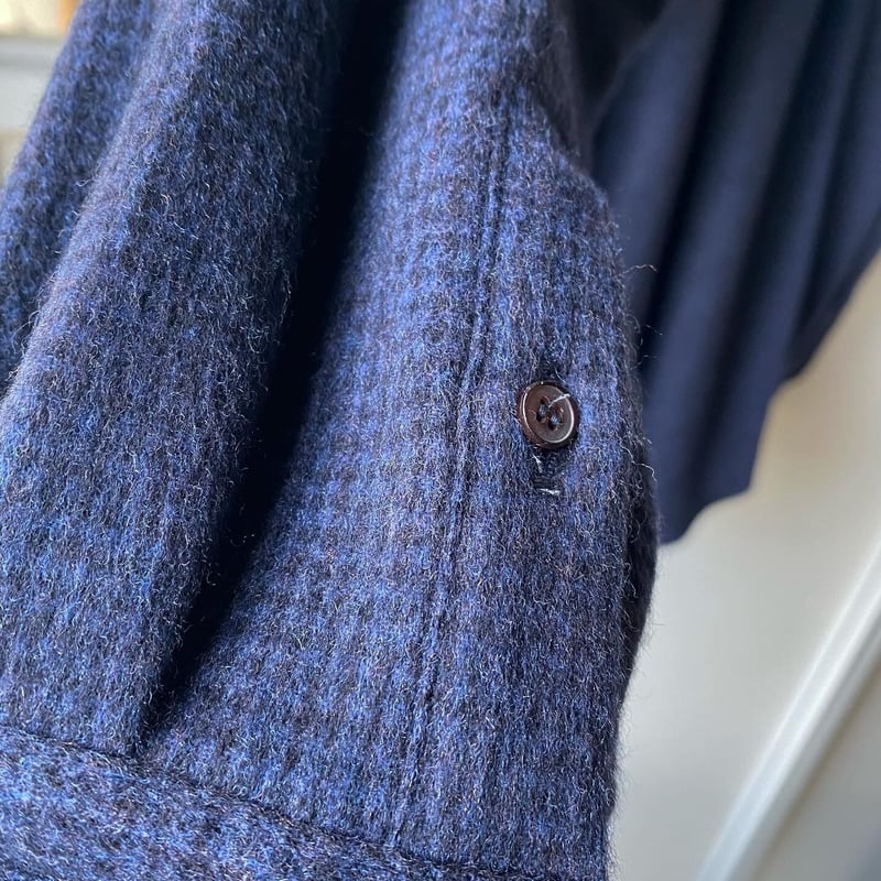 COMOLI W/CA ハウンドトゥース CPO | Less Higashikawa