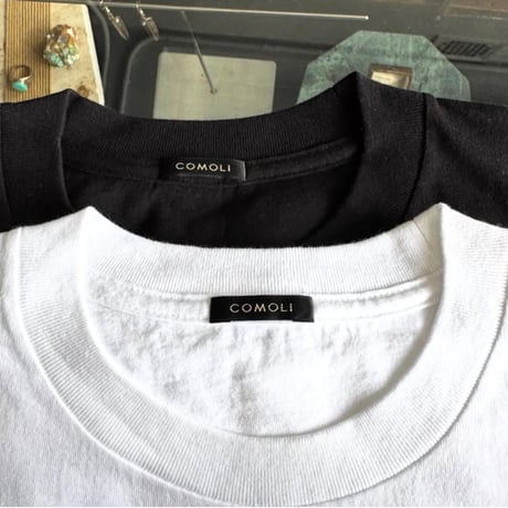 COMOLI　コットンジャージ 長袖Tシャツ