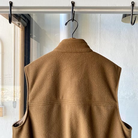 AURALEE 　CASHMERE WOOL MOSSER VEST