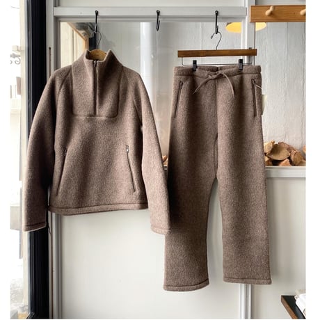 YAECA   [ UNISEX ]   WOOLプルオーバー 11451