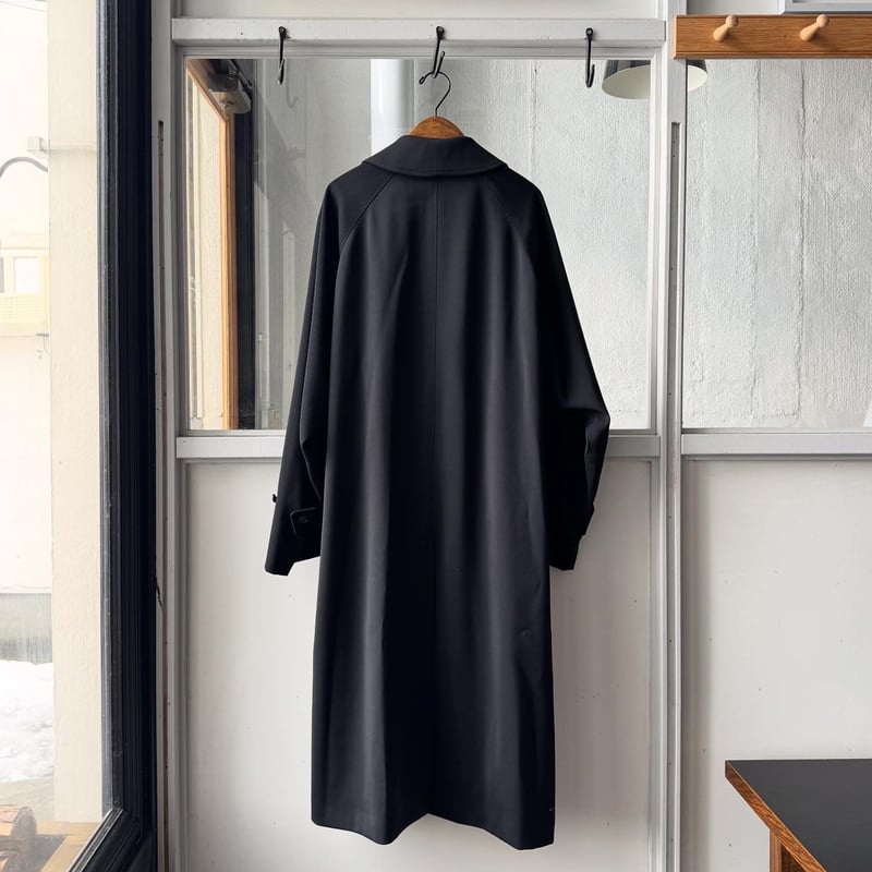 COMOLI ウールギャバ バルカラーコート | Less Higashikawa