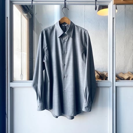 AURALEE    SUPER FINE TROPICAL WOOL SHIRTS