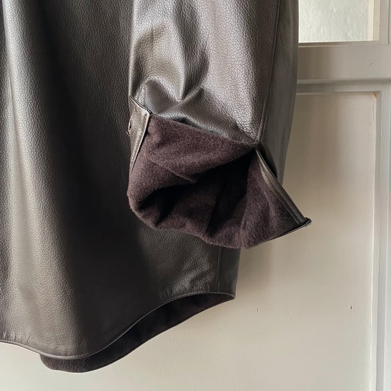 COMOLI シープスキン シャツジャケット | Less Higashikawa