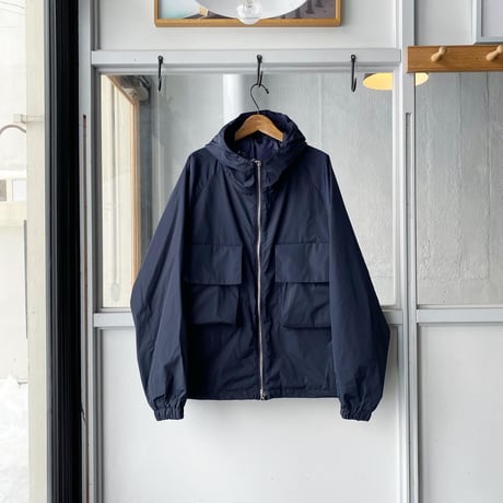 stein　  NYLON TAFTA HOODED SHORT JACKET  -  ST.815
