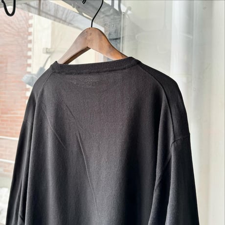 COMOLI　コットン クルーネックニット