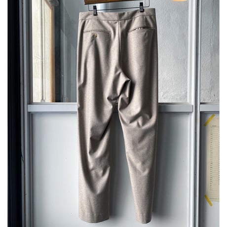 AURALEE  WOOL FULLING FLANNEL SLACKS  A20AP03CF (mens)