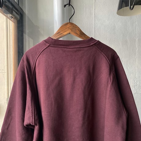 COMOLI　コットン吊裏毛 クルーネック