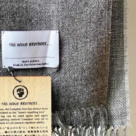 THE INOUE BROTHERS　Brushed Scarf