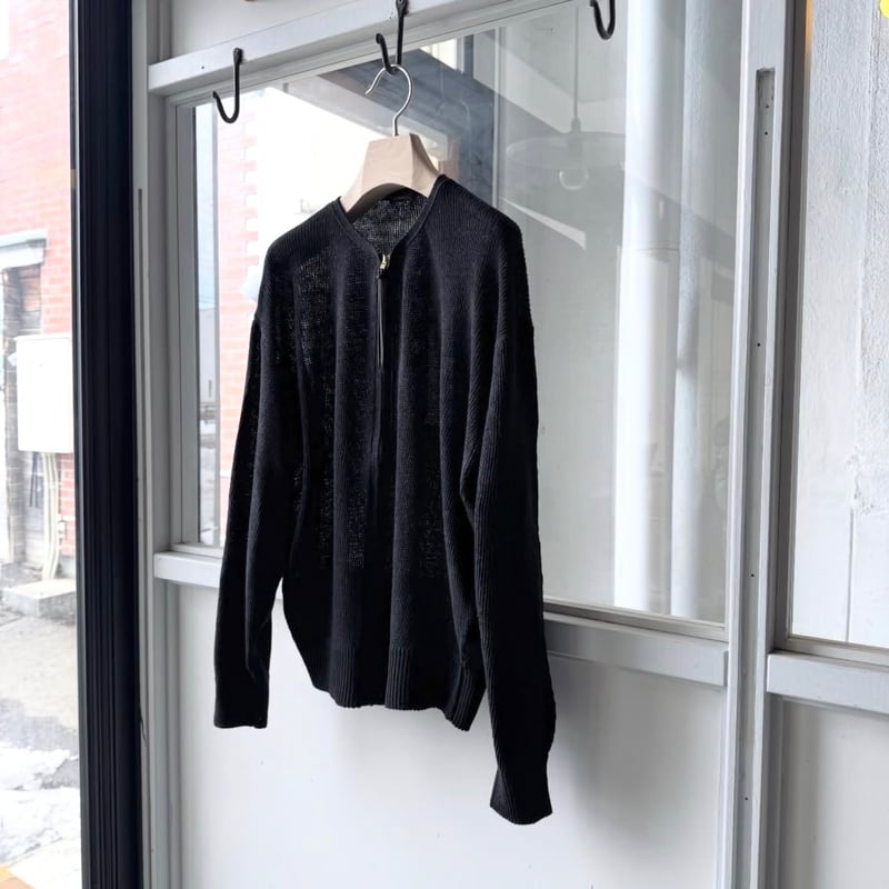 COMOLI 8G ジップカーディガン | Less Higashikawa