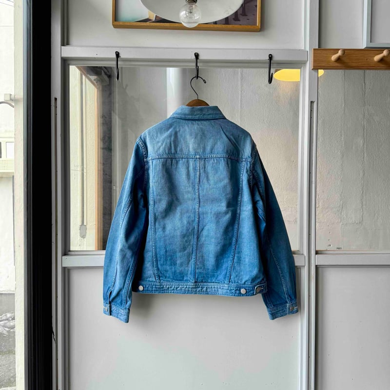 完売25ss SELVEDGE FADED LIGHT DENIMBLOUSON AURALEE (オーラリー)25SS Collectionの新作、Selvedge Faded