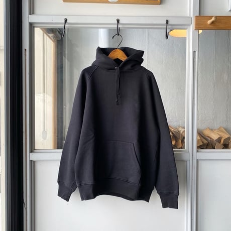 COMOLI　コットン吊裏毛 パーカー