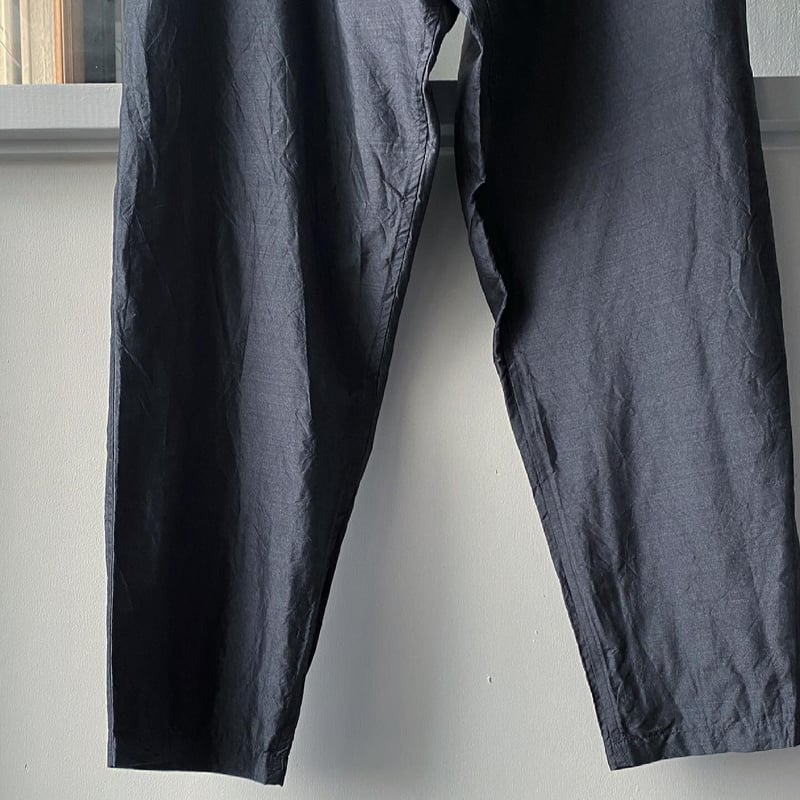 COMOLI 杢シルク テーパードパンツ | Less Higashikawa