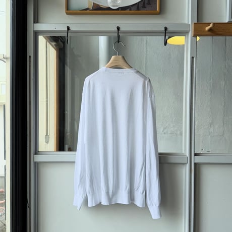 COMOLI　コットン クルーネックニット