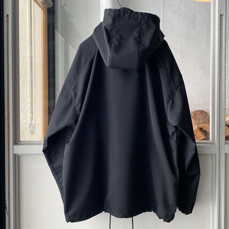 AURALEE  WOOL MAX CANVAS HOODED BLOUSON