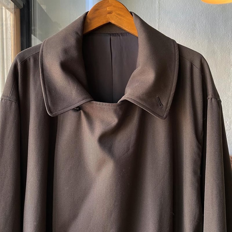 ジャケット・アウター stein DOUBLE LAPELED BREASTED COAT SSSTEIN 