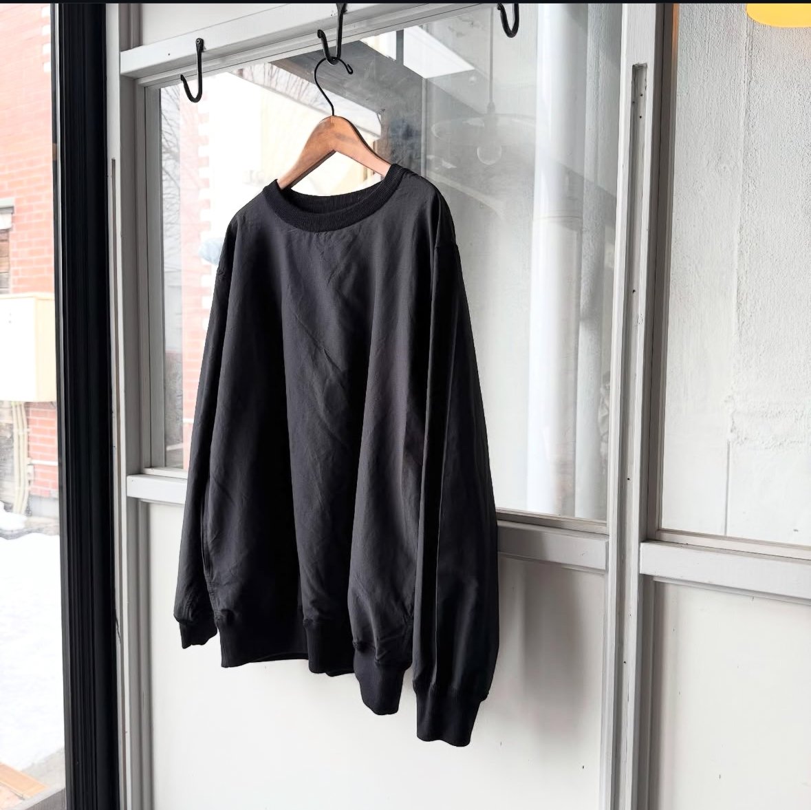 comoli リバーシブルプルオーバーsize1 COMOLI リバーシブル プルオーバー | Less Higashikawa
