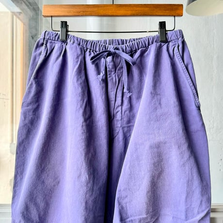 COMOLI　コットンドリル ニータックパンツ