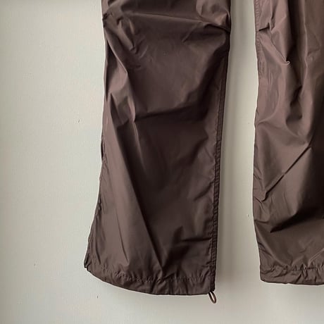 AURALEE   HIGH COUNT LIGHT NYLON FATIGUE PANTS  A21SP02NL  (mens)