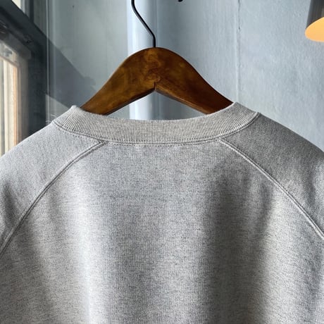 AURALEE   SUPER SOFT SWEAT  BIG P/O  A21SP02GU  (mens)