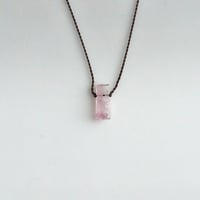 Margaret Solow 　X-small Geometric  Necklace    Tourmaline