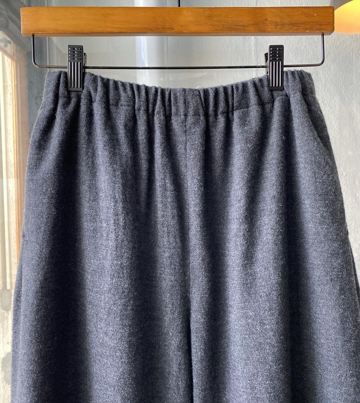 YAECA [ CONTEMPO ] WOMENS ウールリラックスパンツ 00