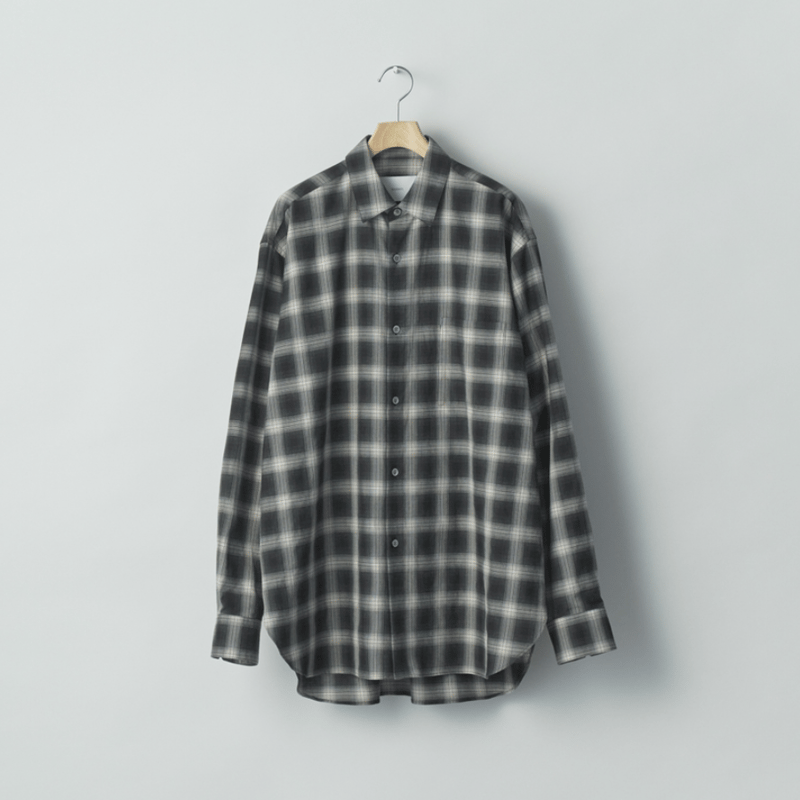 ssstein COTTON VISCOSE OVERSIZED LS SHIRT | L