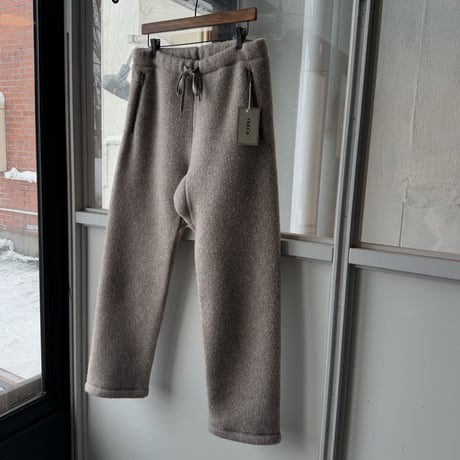 YAECA　[UNISEX] Natural Wool Fleece Pants