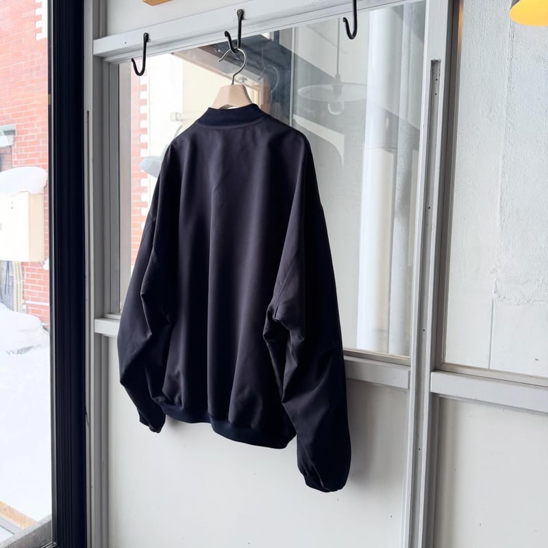 ssstein SILK CUPRO TWILL LIGHT FLIGHT JACKET