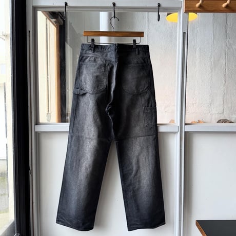 AURALEE　PRODUCT DYED ORGANIC COTTON DUCK PAINTER PANTS