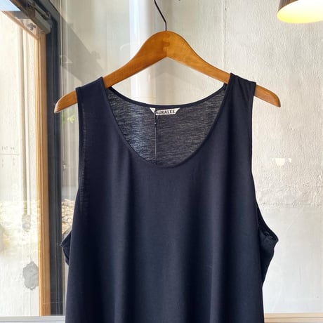 AURALEE 　SUPER SOFT WOOL JERSEY TANK