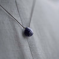 Margaret Solow 　 Faceted  Lapis Necklace