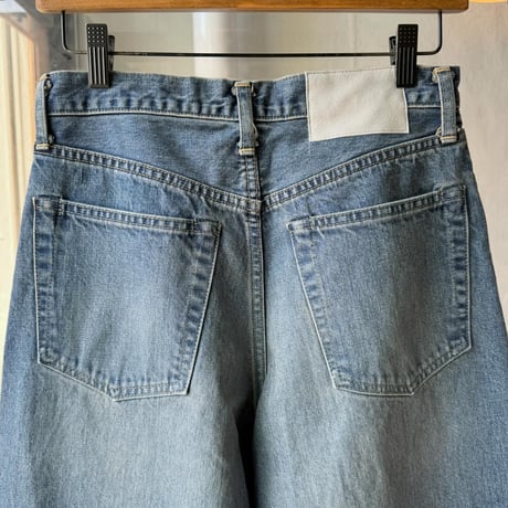 ssstein　  VINTAGE REPRODUCTION SPLASHED DENIM JEANS　INDIGO