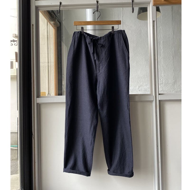 COMOLI ウールシルク ドローストリングパンツ | Less Higashikawa COMOLI ウールシルク ドローストリングパンツ | Less Higashikawa