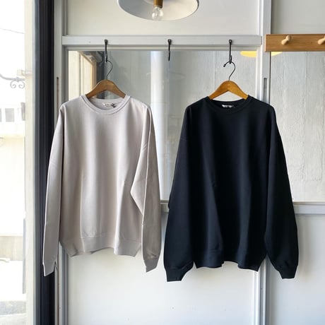 AURALEE  SUPER SOFT SWEAT BIG P/O (Mens)  A20SP02GU
